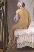 Jean Auguste Dominique Ingres The Bather of Valpincon (mk05) Sweden oil painting artist